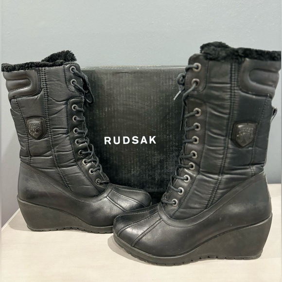 Rudsak Wedge Winter Boots - Picture 1 of 4